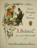  Affiche Ancienne Originale A. Bichot, vins de Bourgogne et Bordeaux - 14331554621708.jpg