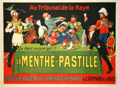 Affiche Ancienne Originale Menthe Pastille de Giffard Par Ogé - 1433169027698.jpg