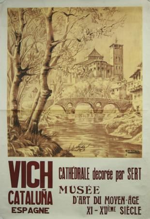  Affiche Ancienne Originale Vich Cataluña Espagne Par Cornill - 14485573921706.jpg