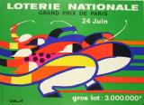  Affiche Ancienne Originale Loterie Nationale, Grand prix de Paris - 1433778299471.jpg