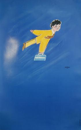  Affiche Ancienne Originale Air France - Le Petit François Par Savignac - 12947579421129.jpg