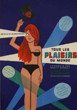  Affiche Ancienne Originale Tous les plaisirs du monde Par Savignac - 12947587231313.jpg