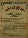  Affiche Ancienne Originale Comité des œuvres de guerre de Seine-&-Oise - 13496891191804.jpg