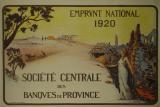  Affiche Ancienne Originale Emprunt National 1920, Sté Centrale des Banques d - 1349689432280.jpg