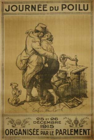  Affiche Ancienne Originale Journée du poilu Par Villette - 12391770341932.jpg