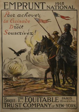  Affiche Ancienne Originale Pour achever la croisade de Droit Par Chavannaz - 12929394721249.jpg