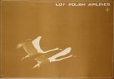  Affiche Ancienne Originale LOT Polish Airlines - 14343615201578.jpg