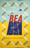  Affiche Ancienne Originale Fly BEA - British European Airways - 143436161524.jpg