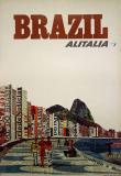  Affiche Ancienne Originale Brazil Alitalia - 15683031921912.jpg