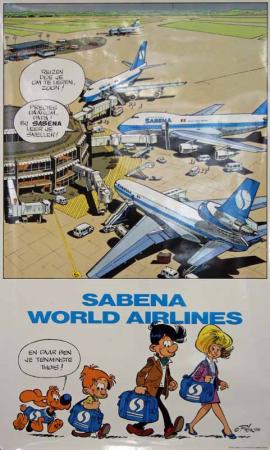  Affiche Ancienne Originale Sabena World Airlines Par Roba - 1434365155497.jpg