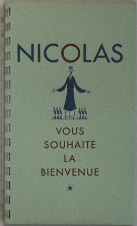  Affiche Ancienne Originale Nicolas vous souhaite la bienvenue Par  - 12901638661771.jpg