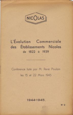  Affiche Ancienne Originale Conférences Ets Nicolas 1945 Par  - 12901674621930.jpg