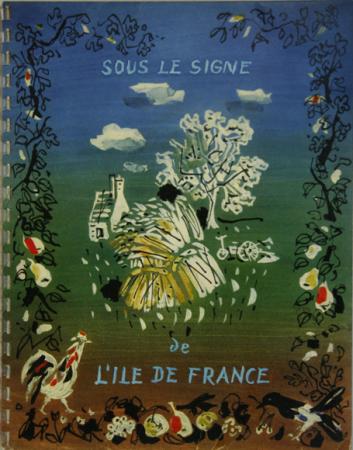  Affiche Ancienne Originale Sous le signe de l'Ile de France - Catalogue 1956 Par Roland Oudot (Toiles) - 12901731461267.jpg