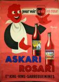  Affiche Ancienne Originale Askari Rosari, pour voir la vie en rose - 14335137581110.jpg