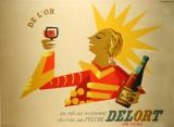  Affiche Ancienne Originale Delort, vin vieux - 14335162681911.jpg