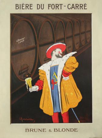  Affiche Ancienne Originale Bière du Fort Carré Par Cappiello - 14335013221074.jpg