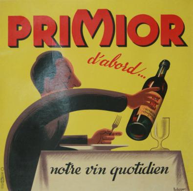  Affiche Ancienne Originale Primior d'abord… Par Bellenger - 1433513291865.jpg